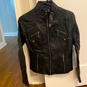 Faux Leather Jacket. Never been worn!